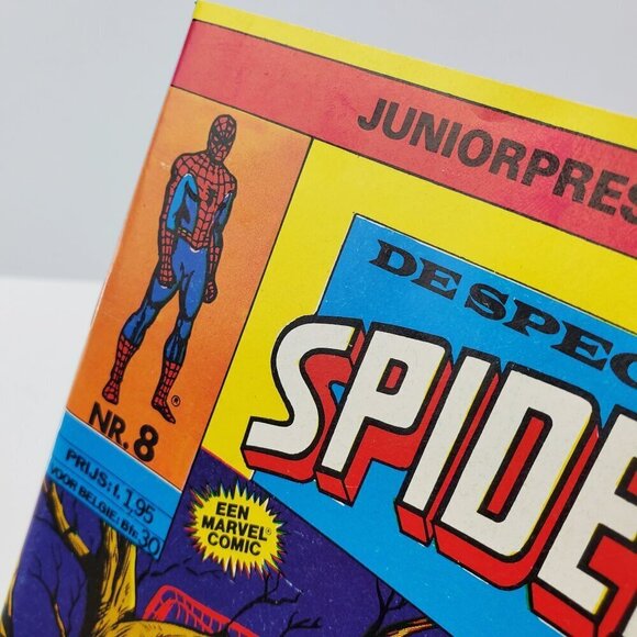 Spectacular Spider-Man Dutch Comic Book 1979 Juniorpress Black Cat #8 NM - Picture 8 of 9